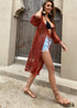 Vestido kimono bohemio Athena elegante para mujer